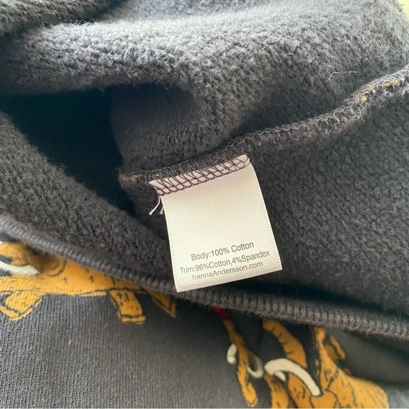 Hanna Andersson Colorful Winter Woolly Mammoth Crewneck Sweatshirt - Picture 12 of 12